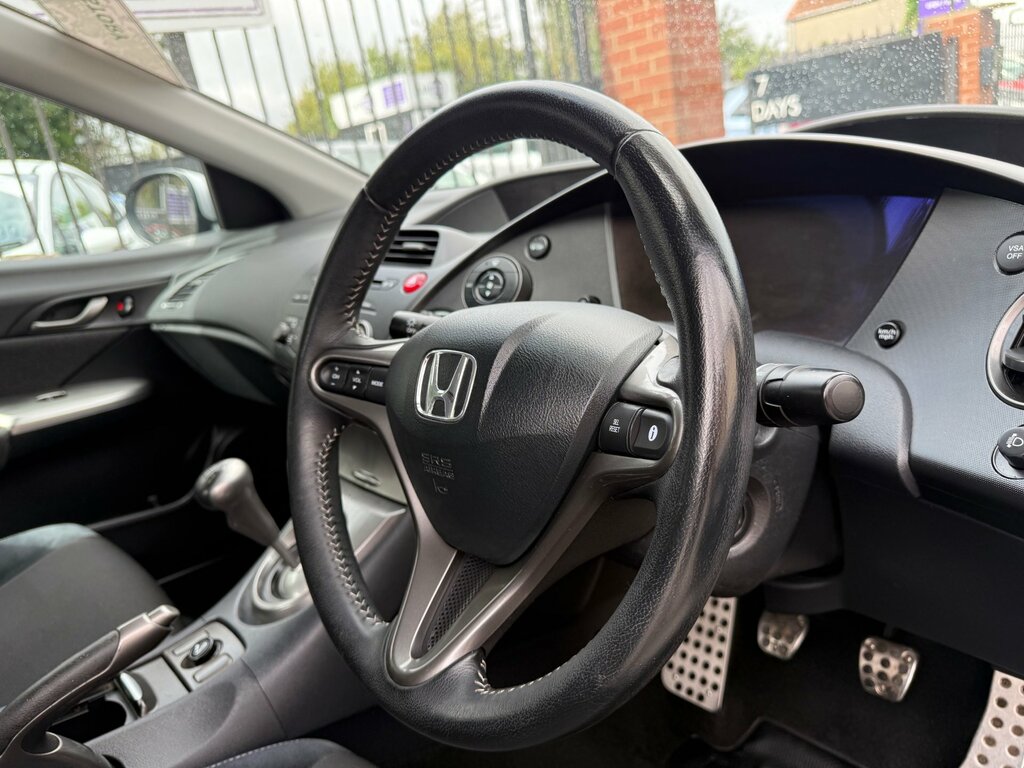 Honda Civic I-vtec Si Black #10