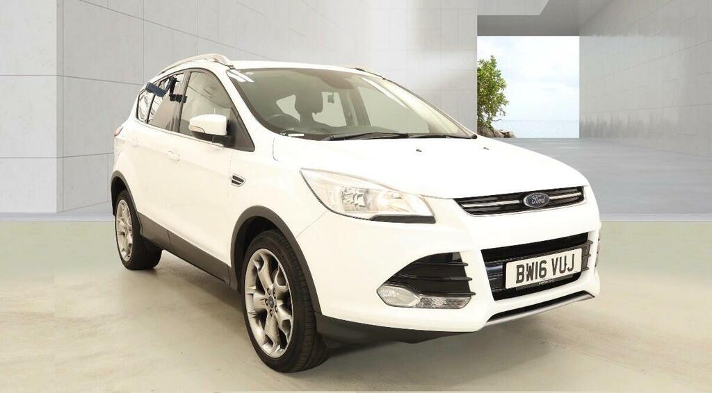 Ford Kuga 2.0 Tdci Titanium 2Wd Euro 6 Ss White