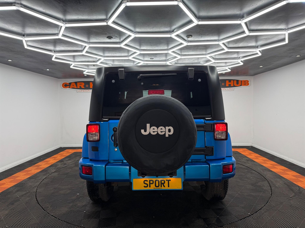 Jeep Wrangler 2.8 Crd Overland 4Wd Euro 6 Blue #6