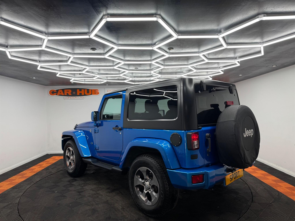 Jeep Wrangler 2.8 Crd Overland 4Wd Euro 6 Blue #5