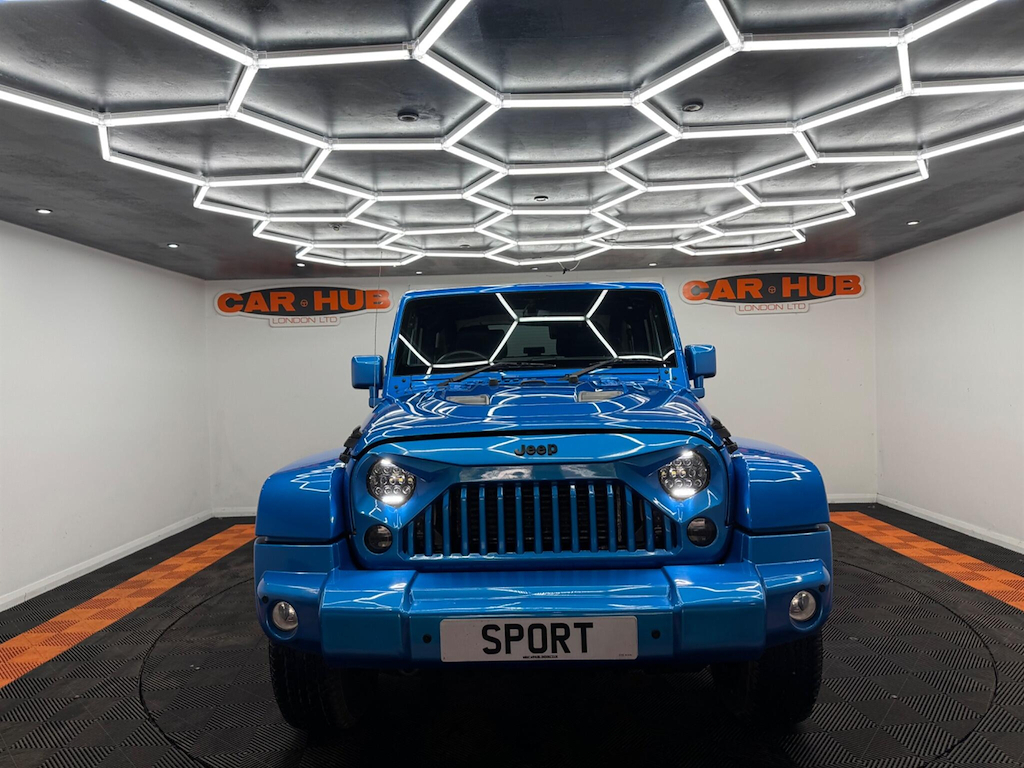 Jeep Wrangler 2.8 Crd Overland 4Wd Euro 6 Blue #2