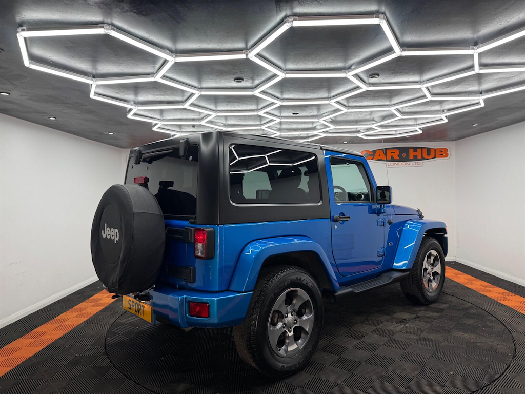 Jeep Wrangler 2.8 Crd Overland 4Wd Euro 6 Blue #3