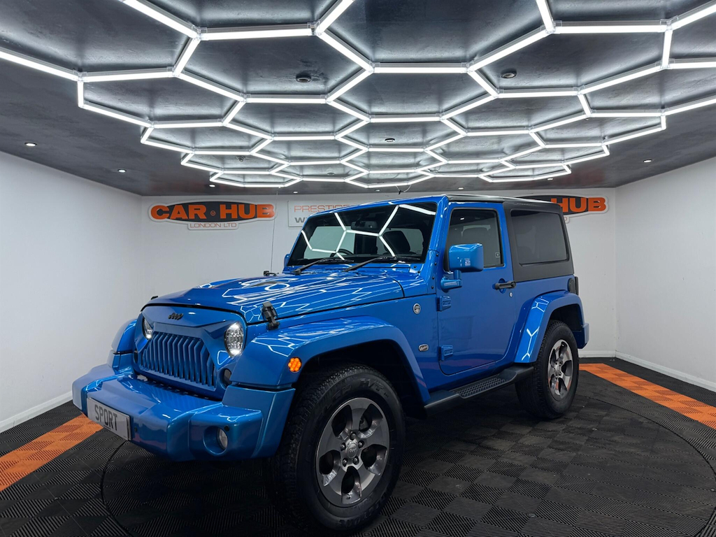 Jeep Wrangler 2.8 Crd Overland 4Wd Euro 6 Blue #4
