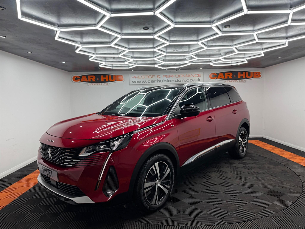 Peugeot 5008 1.5 Bluehdi Gt 5Dr7 Seats, Full Service History, White #4