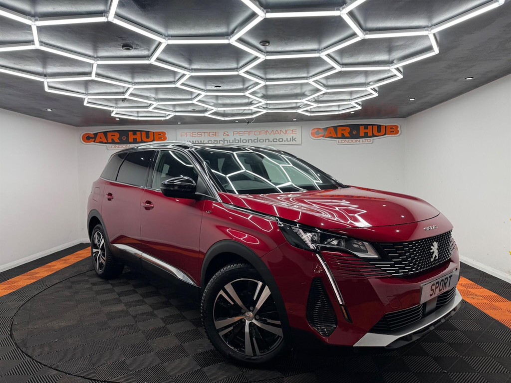 Peugeot 5008 1.5 Bluehdi Gt 5Dr7 Seats, Full Service History, White #1