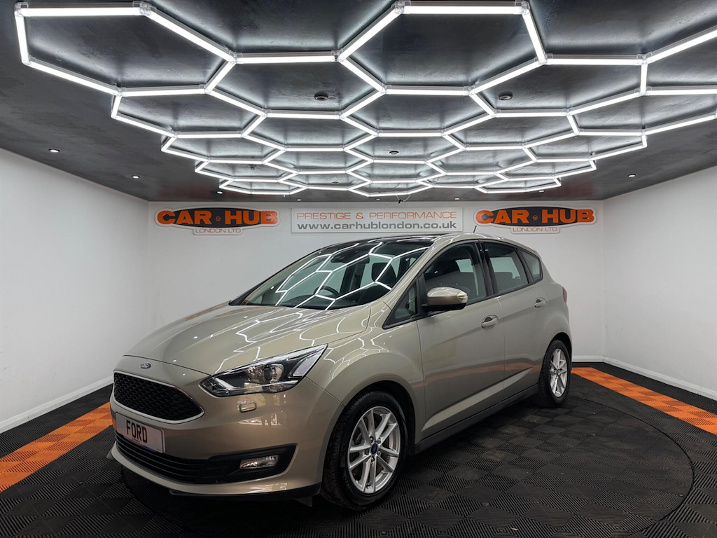 Ford C-Max 2.0 Tdci Titanium Powershift Euro 6 Ss Silver #4