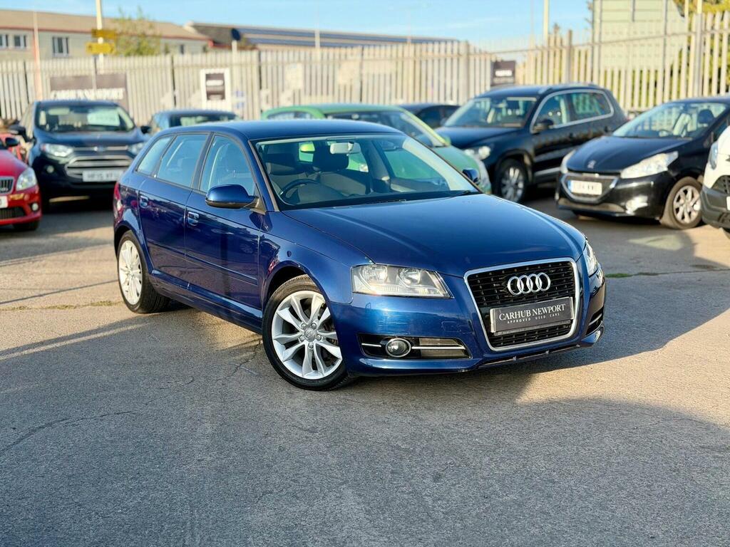 Audi A3 Hatchback 1.6 Tdi Sport Sportback Euro 5 Ss Blue #2