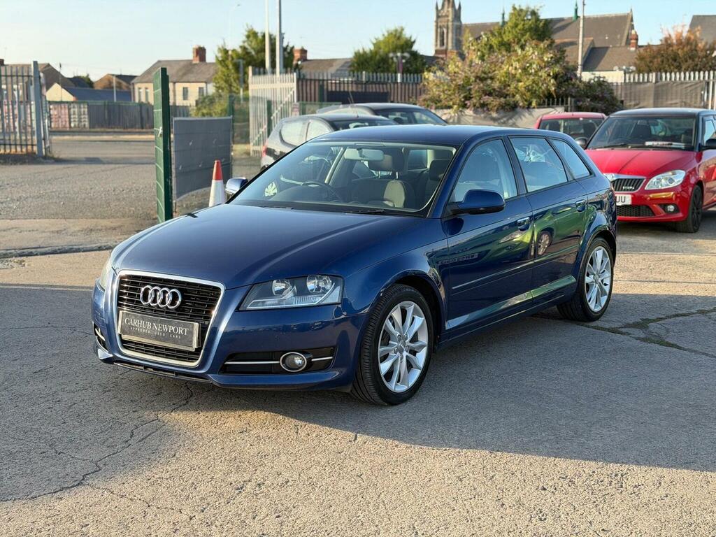Audi A3 Hatchback 1.6 Tdi Sport Sportback Euro 5 Ss Blue #4
