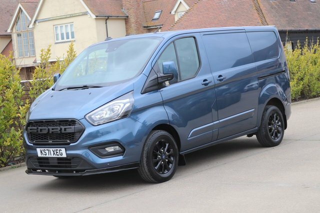 Ford Transit Custom Mpv KS71XEG Blue #3