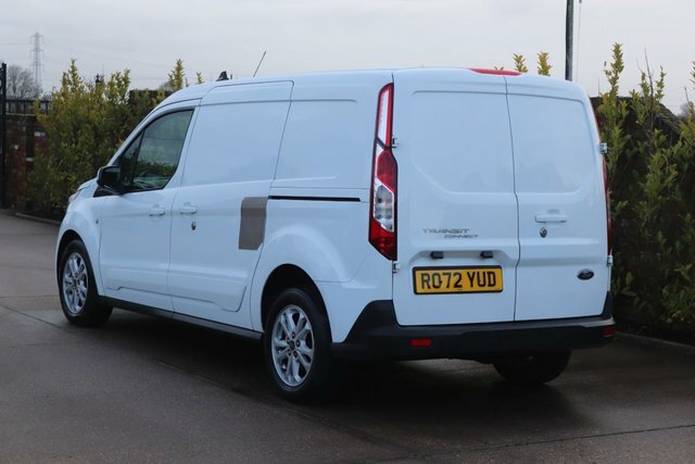 Ford Transit Connect Mpv RO72YUD White #4