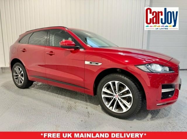 Jaguar F-Pace 2L R-sport LJ69YJT Red