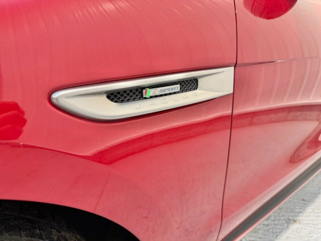Jaguar F-Pace 2L R-sport LJ69YJT Red #5