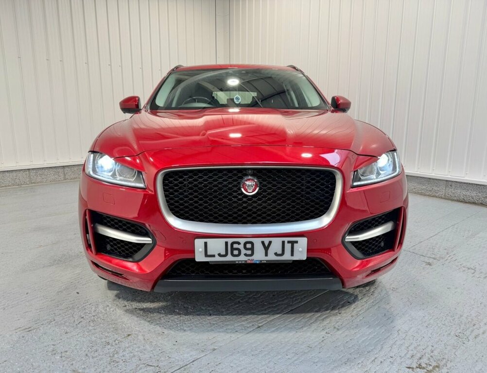 Jaguar F-Pace 2L R-sport LJ69YJT Red #2