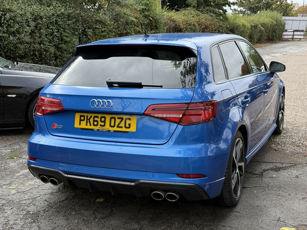 Audi S3 2.0 Tfsi Black Edition PK69OZG Blue #5