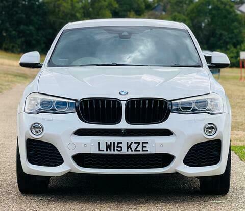 BMW X4 3.0 M Sport White #2