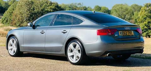 Audi A5 Tdi Black Edition White #8