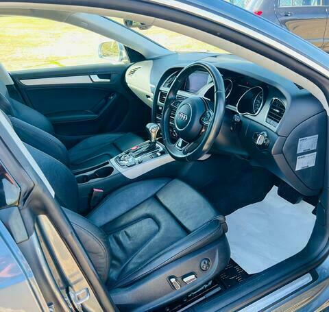Audi A5 Tdi Black Edition White #13