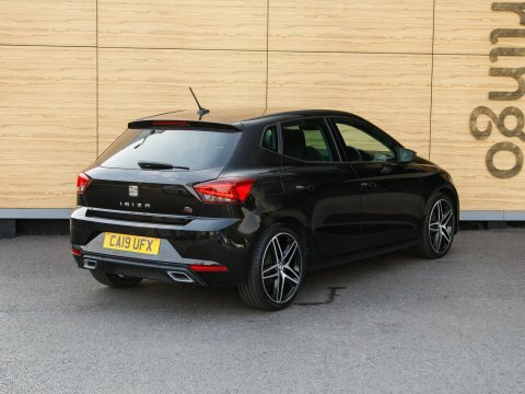 Seat Ibiza Hatchback CA19UFX Black #2