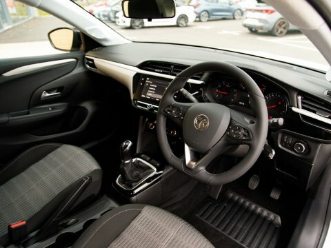 Vauxhall Corsa Hatchback EO73SJU White #4