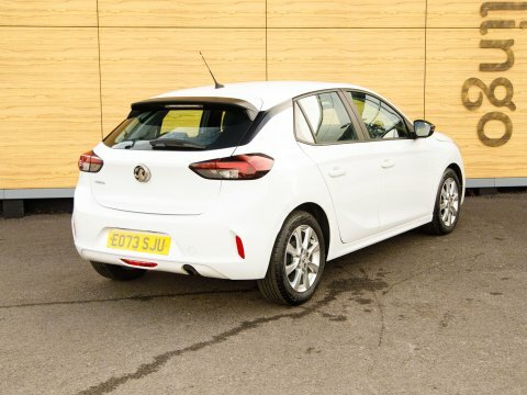 Vauxhall Corsa Hatchback EO73SJU White #2