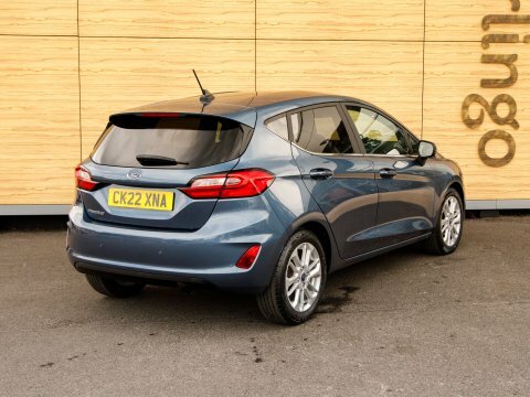 Ford Fiesta Hatchback CK22XNA Blue #2