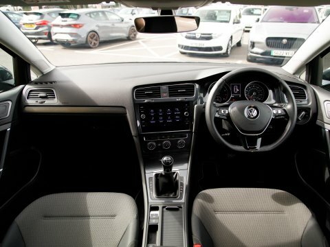 Volkswagen Golf Hatchback LT19NHP Grey #3