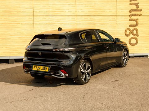 Peugeot 308 Hatchback FT24JBV Black #2