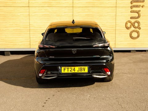 Peugeot 308 Hatchback FT24JBV Black #6