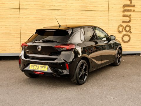 Vauxhall Corsa Hatchback YC73OFP Black #2