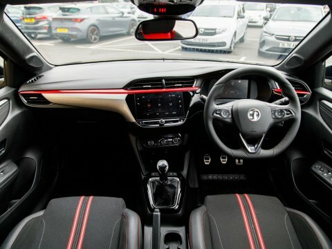 Vauxhall Corsa Hatchback YC73OFP Black #3