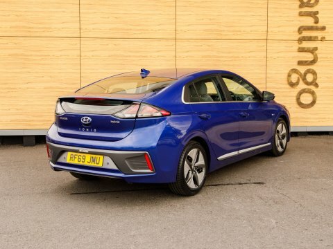 Hyundai Ioniq Hatchback Blue #2