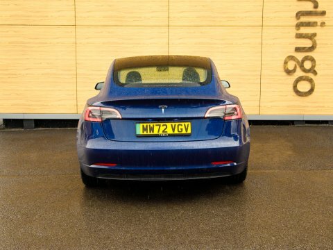 Tesla Model 3 Saloon MW72VGV Blue #6