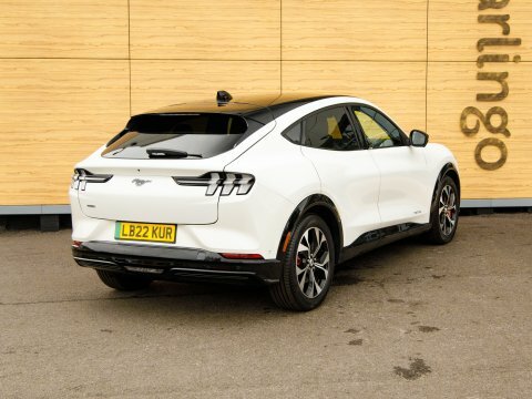 Ford Mustang Mach-E Suv White #2