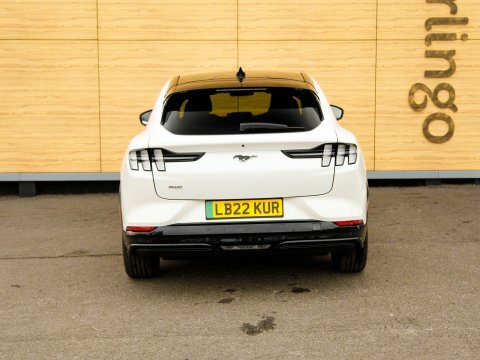 Ford Mustang Mach-E Suv White #6