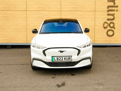 Ford Mustang Mach-E Suv White #5