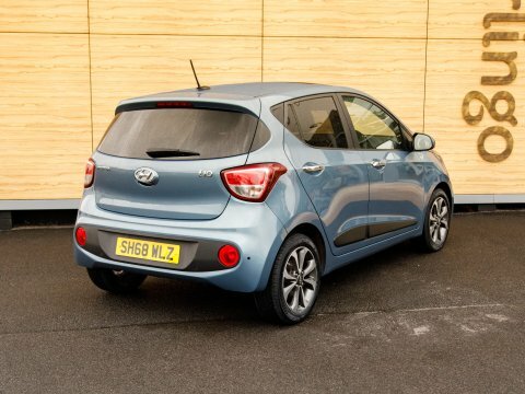 Hyundai I10 Hatchback Blue #2