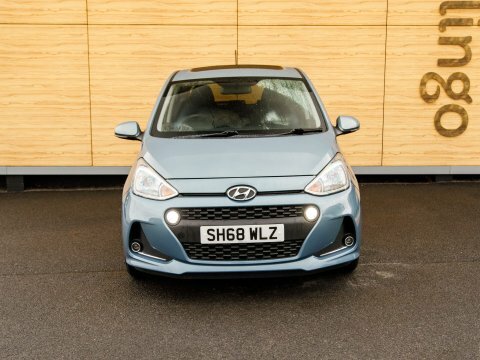 Hyundai I10 Hatchback Blue #5