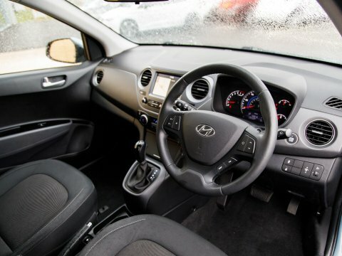 Hyundai I10 Hatchback Blue #4
