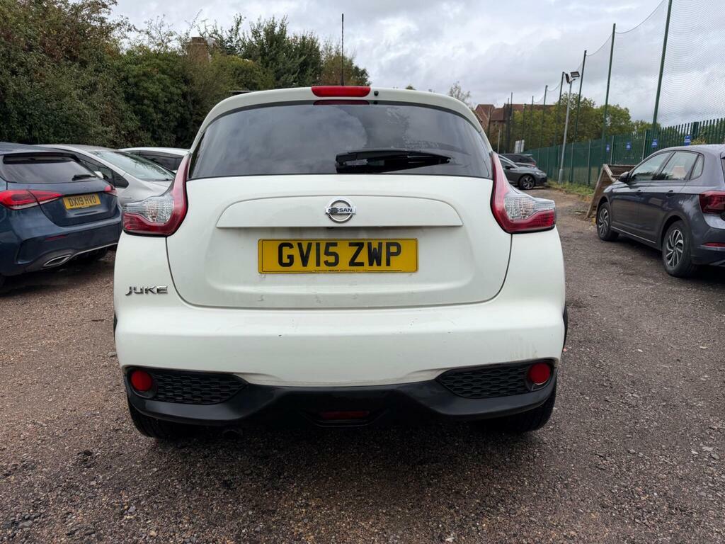 Nissan Juke 1.2 Dig-t Acenta Premium Euro 6 S S White #4