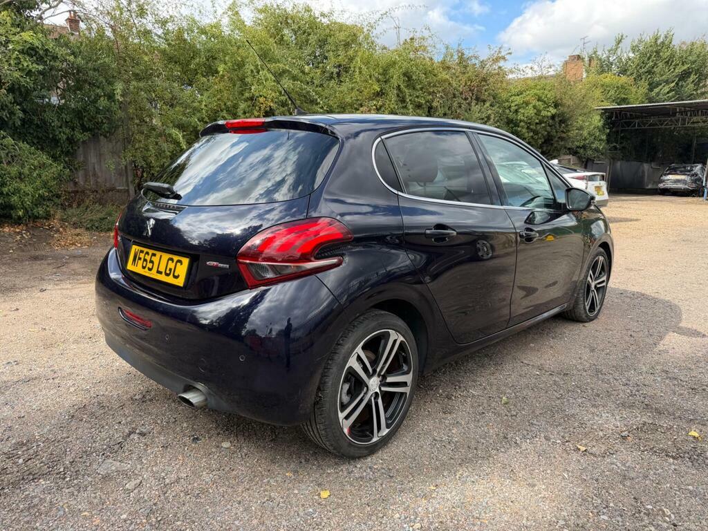 Peugeot 208 1.2 Puretech Gt Line Eat Euro 6 S S Blue #3