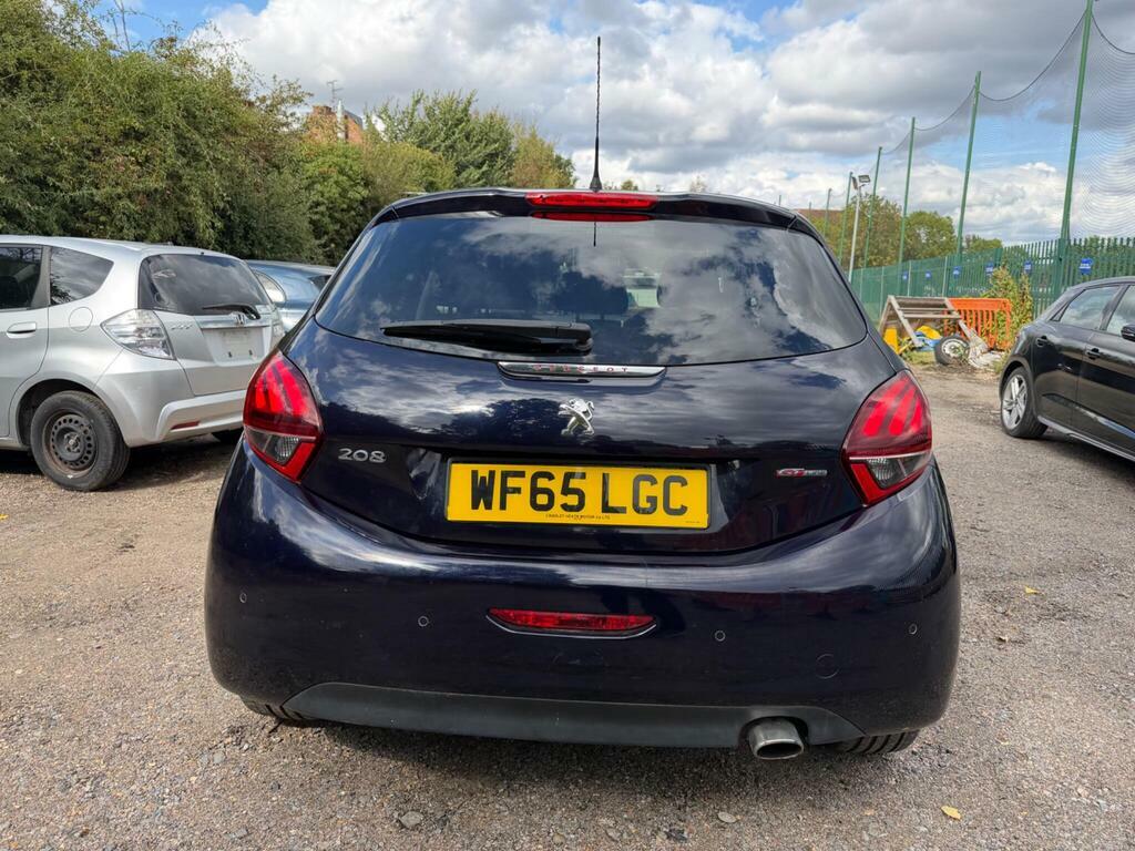 Peugeot 208 1.2 Puretech Gt Line Eat Euro 6 S S Blue #6