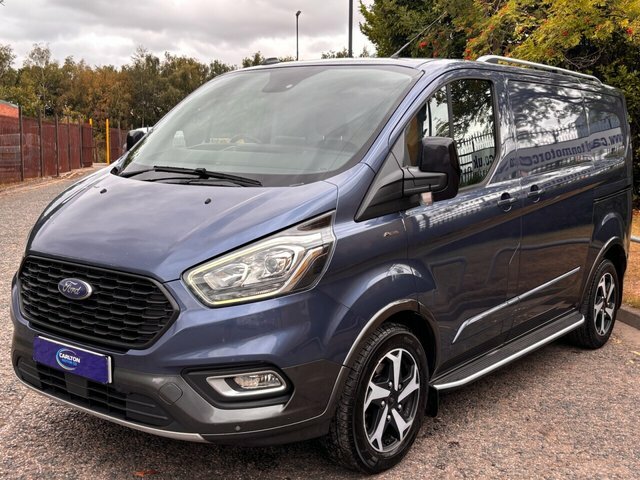 Ford Transit Custom Automatic WD22KMZ Blue #4