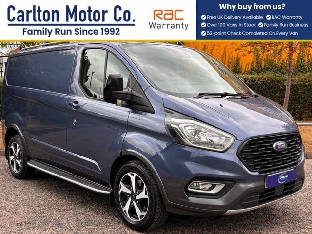 Ford Transit Custom Automatic WD22KMZ Blue