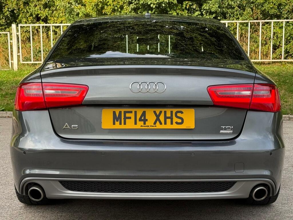 Audi A6 Saloon 2.0 Tdi Ultra S Line S Tronic Euro 6 S S Grey #4