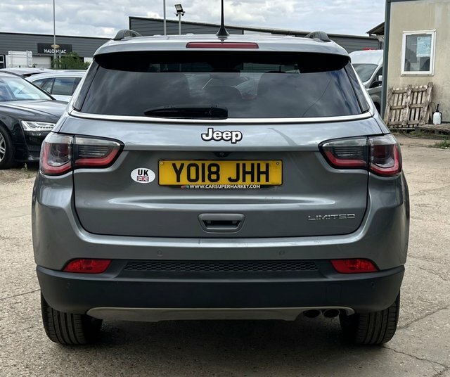 Jeep Compass 1.6 Multijetii Limited Suv Euro YO18JHH Grey #6