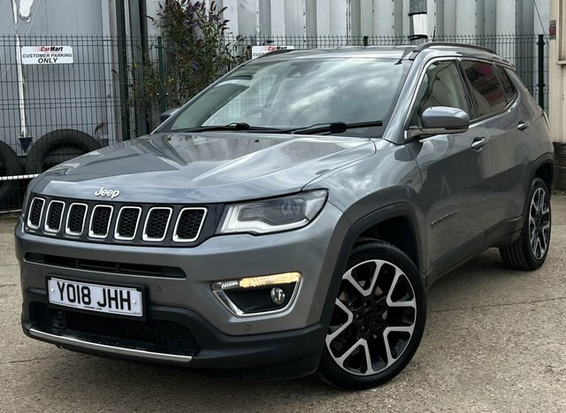 Jeep Compass 1.6 Multijetii Limited Suv Euro YO18JHH Grey #2