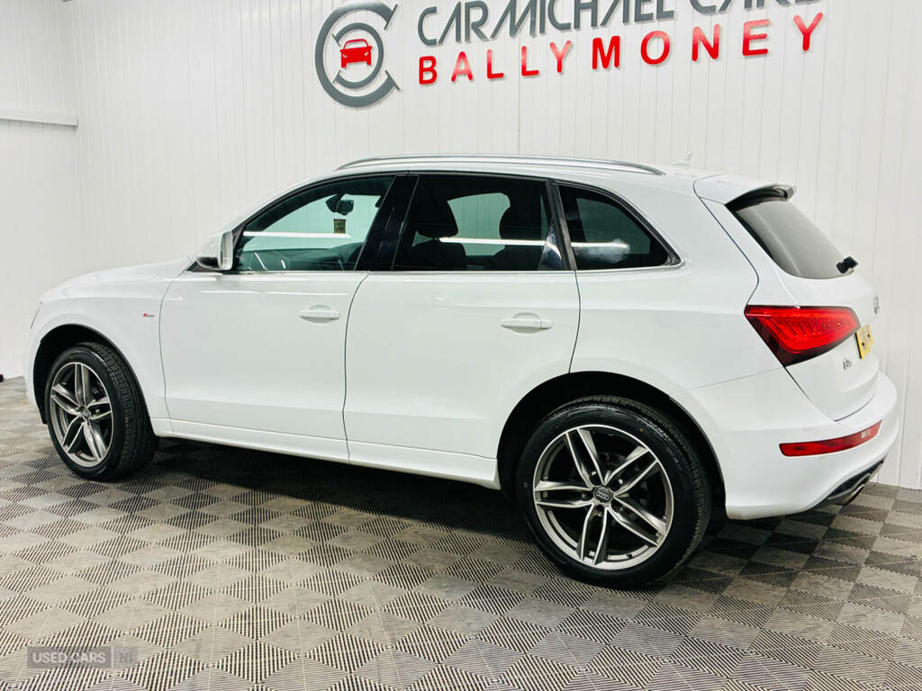 Audi Q5 2.0 Tdi Quattro S Line Plus CU14NYH White #6