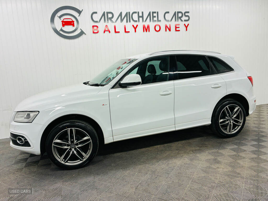 Audi Q5 2.0 Tdi Quattro S Line Plus White