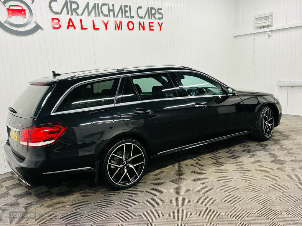 Mercedes-Benz E Class E220 Bluetec Se 7G-tronic BU16VBP Black #6