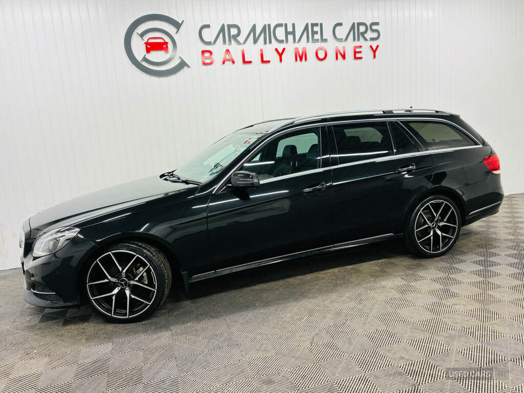 Mercedes-Benz E Class E220 Bluetec Se 7G-tronic Black